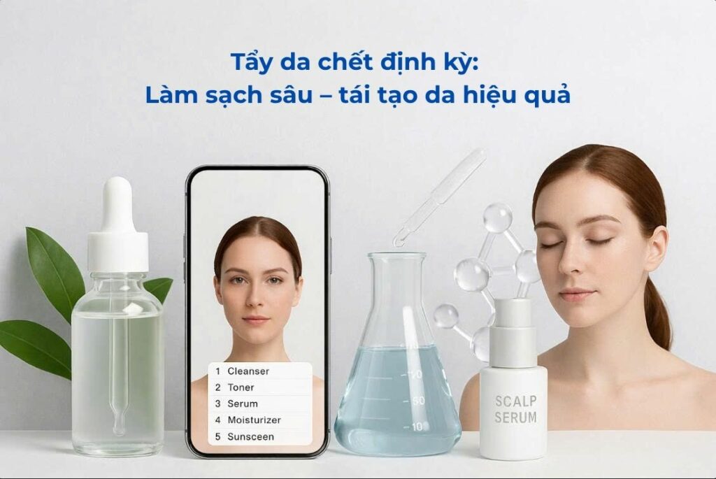 Tẩy da chết định kỳ: Làm sạch sâu – tái tạo da hiệu quả cùng cfr.vn